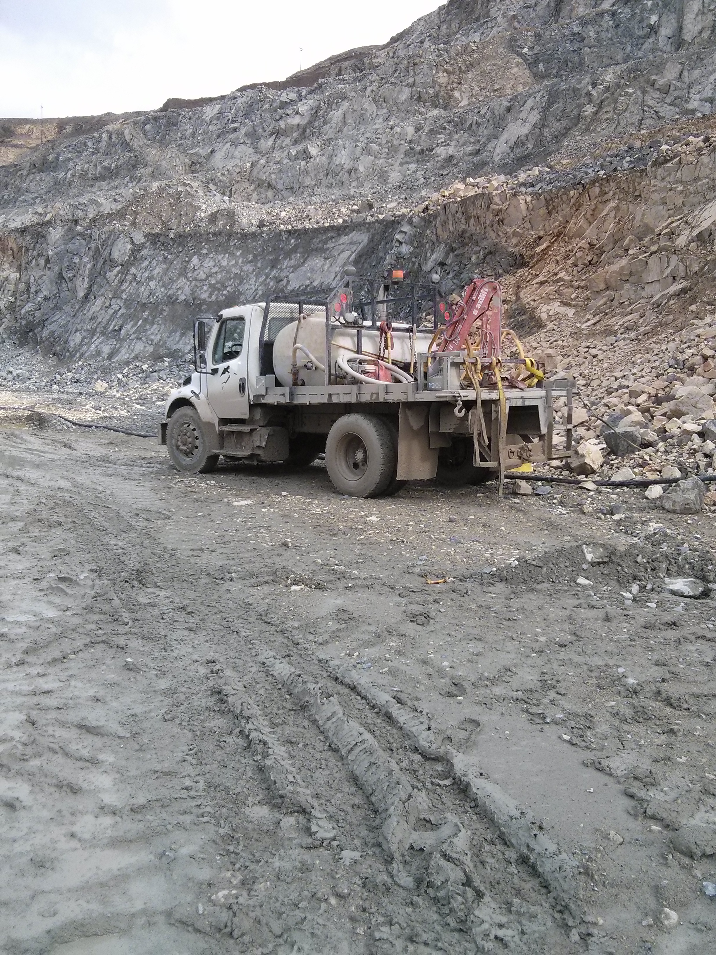 This is my Drill Truck, there are many like it but this one is mine.
